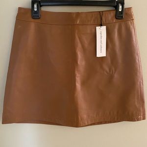 Brand New Cupcake and Cashmere leatherSkirt